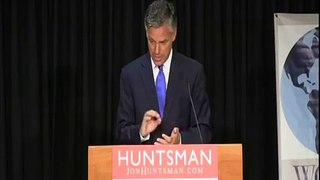 Jon Huntsman Delivers Foreign Policy Address at SNHU