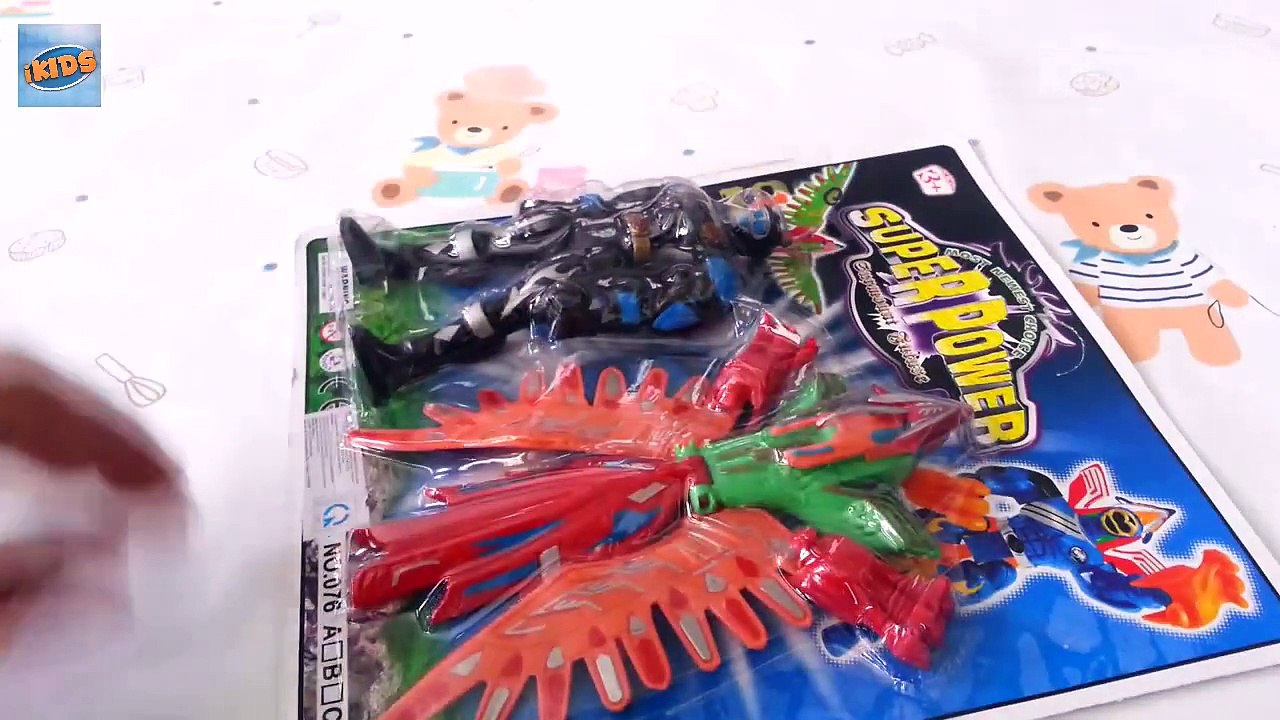 Power Rangers Dino Charge 파워레인저 다이노포스 와 헬로카봇 장난감놀이 Đồ Chơi Siêu Nhân