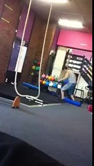 Stupid Asian at the gym