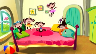 Five Little Monkeys   Children's Song