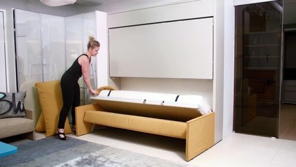Kali Duo Sofa | Resource Furniture | Wall Bed Systems