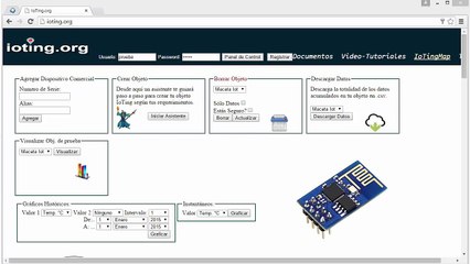Subiendo datos desde un ESP8266. Internet de las Cosas para tu Proyecto!!!