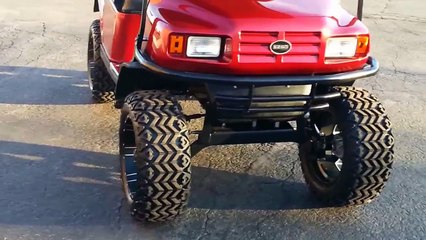 Custom Lifted 13 hp Candy Red ST Sport, New Candy Red Body, Custom Seats & Top