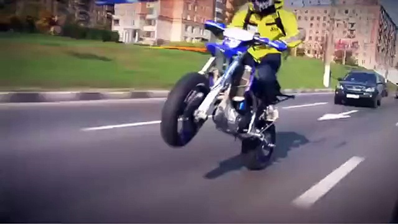 Marat Kankadze - Yamaha WR450 Stunt Supermoto