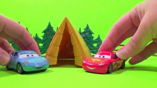 Disney Pixar Cars Lightning McQueen Sally Camping