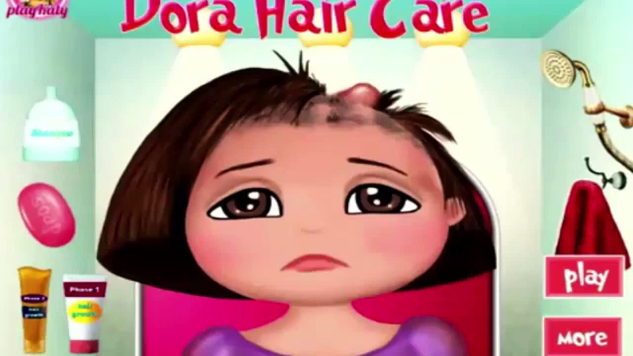 Dora the Explorer - Hair Care - Games For Girl