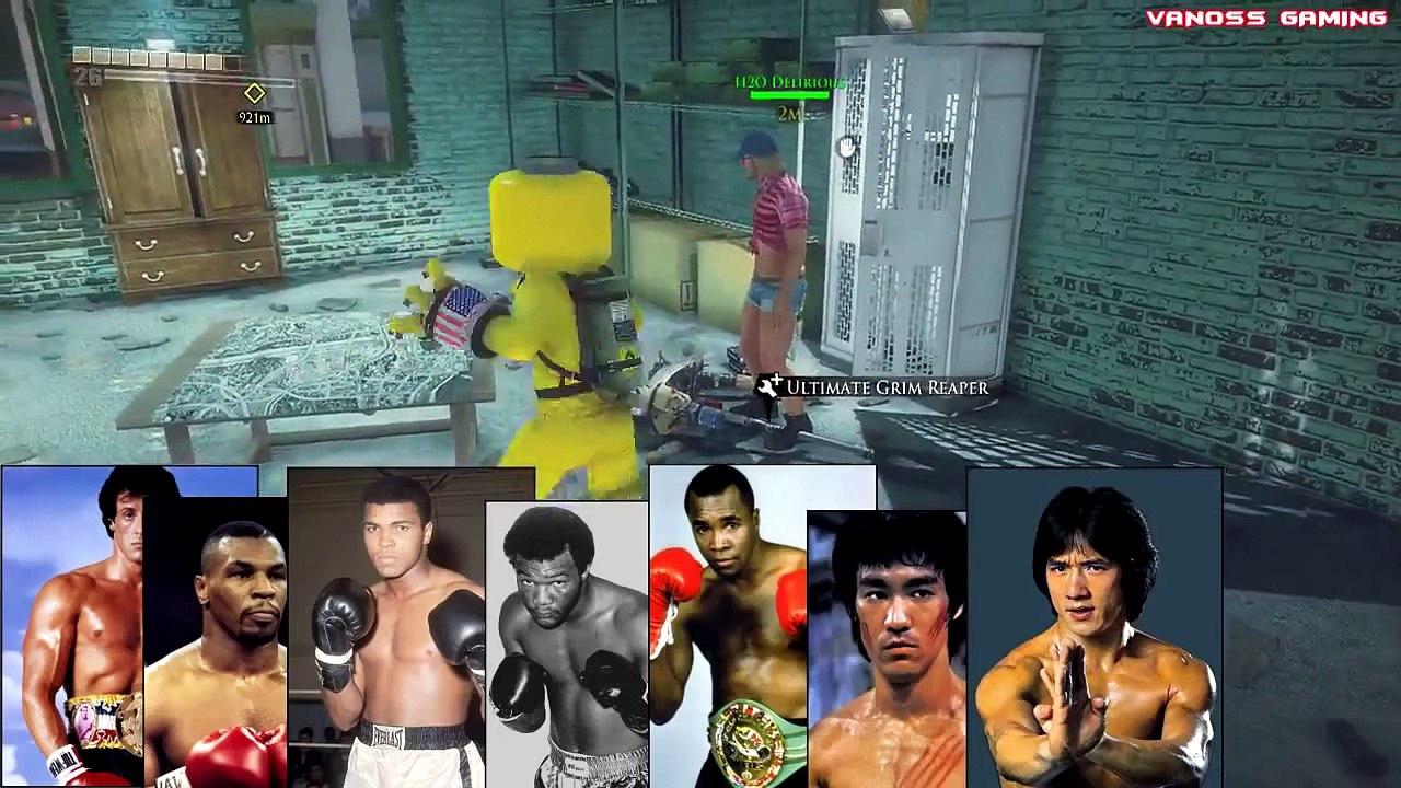 Dead Rising 3 Funny Moments Gameplay 5 - Fat Lady Boss, Huge Bomb, Boxing Match, Best Weapon Ever