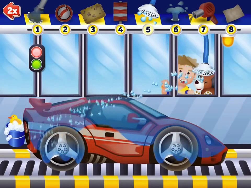 Cartoon Cars. Пожарная Машинка - Мойка. Мультики про машинки. Развивающий мультик для дете