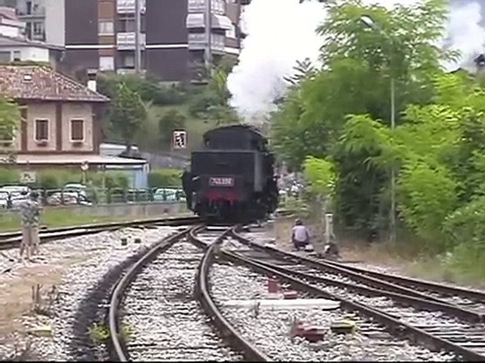 Treno storico a vapore - locomotiva 740.038 - Feltre 12-6-2005