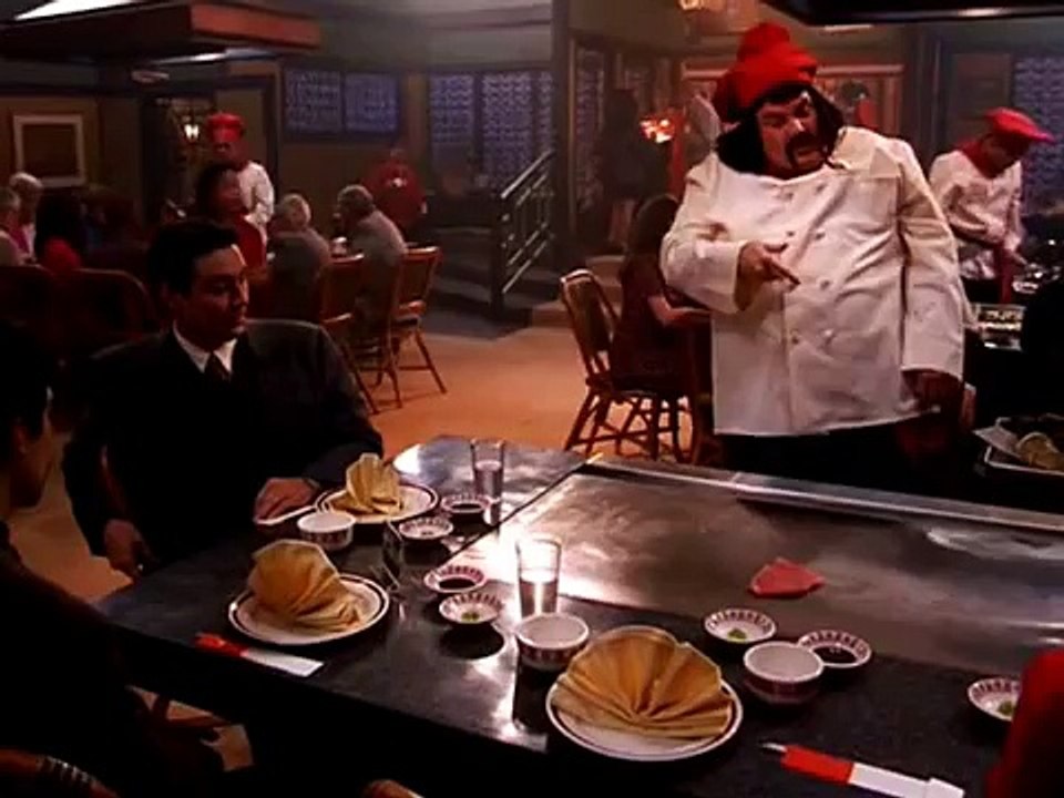 Chris Farley as Hibachi Chef in Beverly Hills Ninja
