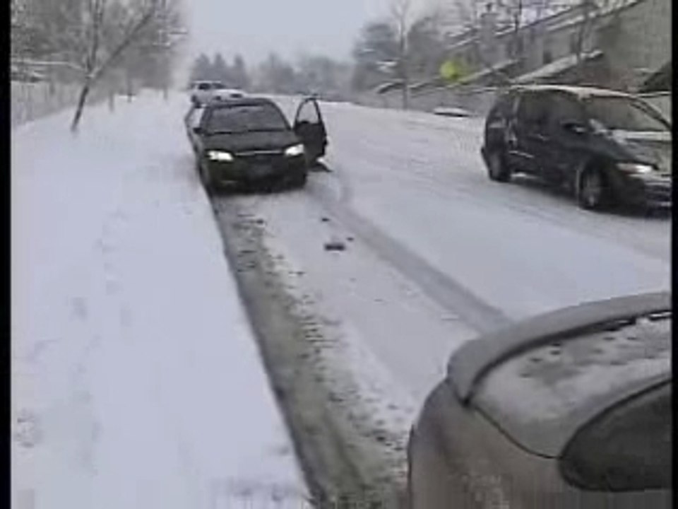 glissade de voiture