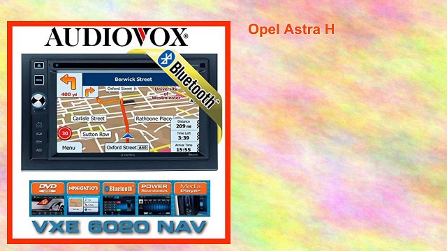 Opel-Astra-H-Zafira-B-silber-Audiovox-Vxe-602