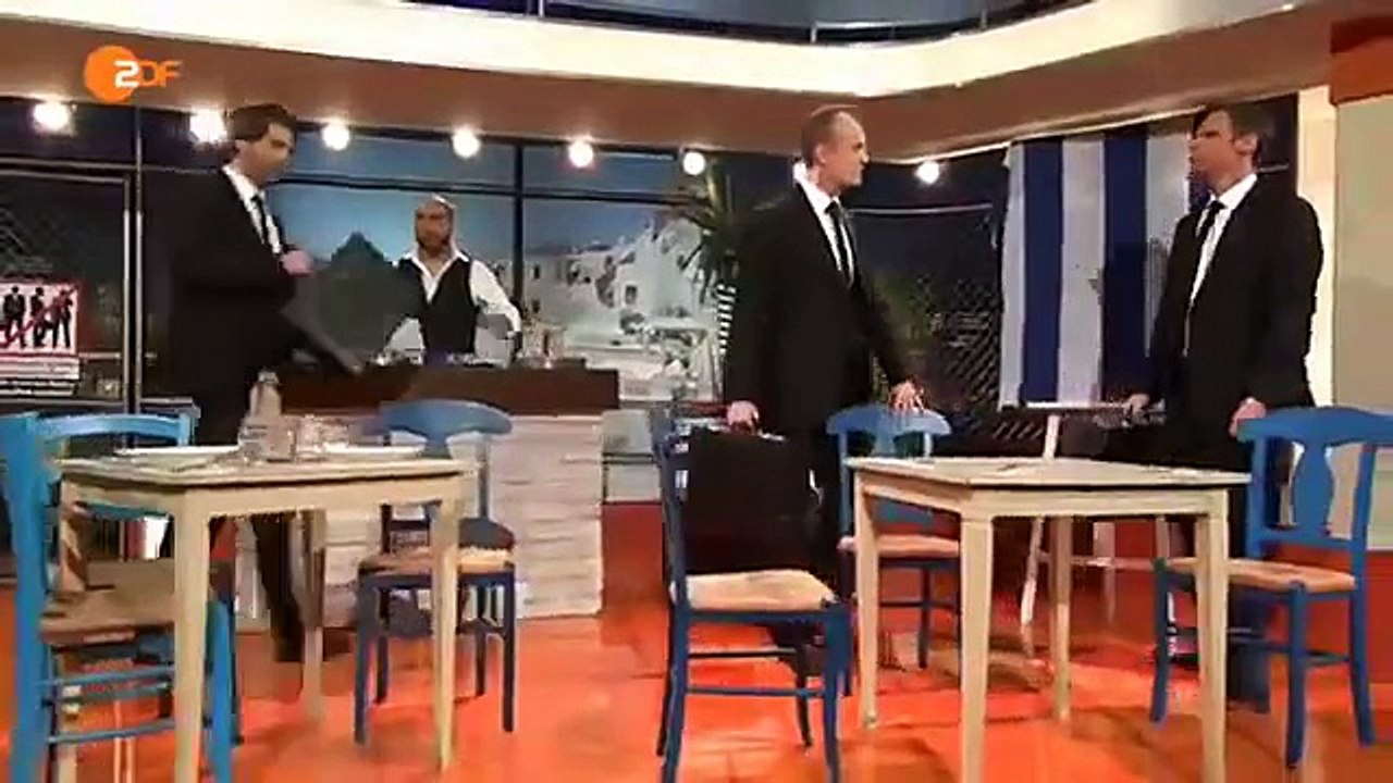 Die Anstalt (ZDF) │ Griechenland, Troika, EZB, Banken, Bild, Reparationszahlungen und Eurokrise