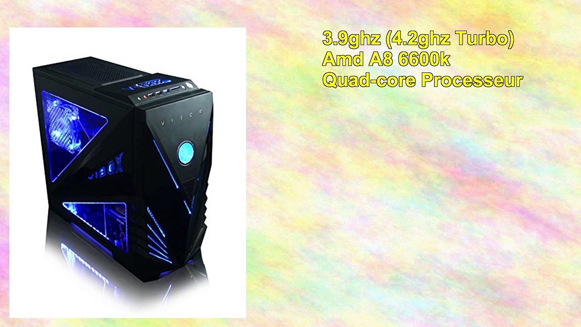 Vibox Standard 3lw Gamer Gaming Pc Ordinateur de