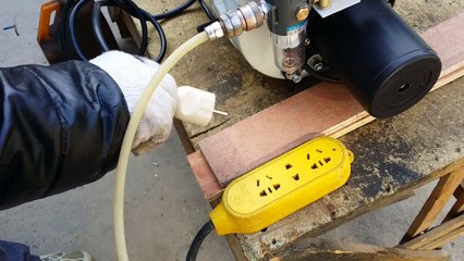 small power burner fire test working video