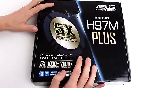 ☆ Asus H97mplus Mainboard Sockel 1150 Micro Atx Intel H97 4x Ddr3ram 6x Sata Pcie 30 X16 ☆