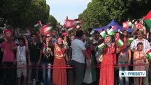 Protesers in Tunisia hold rallies against Israeli occupation of Palestinian territories