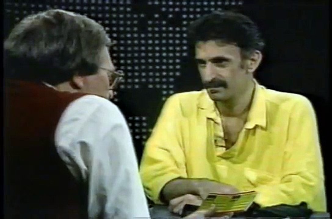 Frank Zappa on Larry King Live August 13, 1985 Part 1 of 2