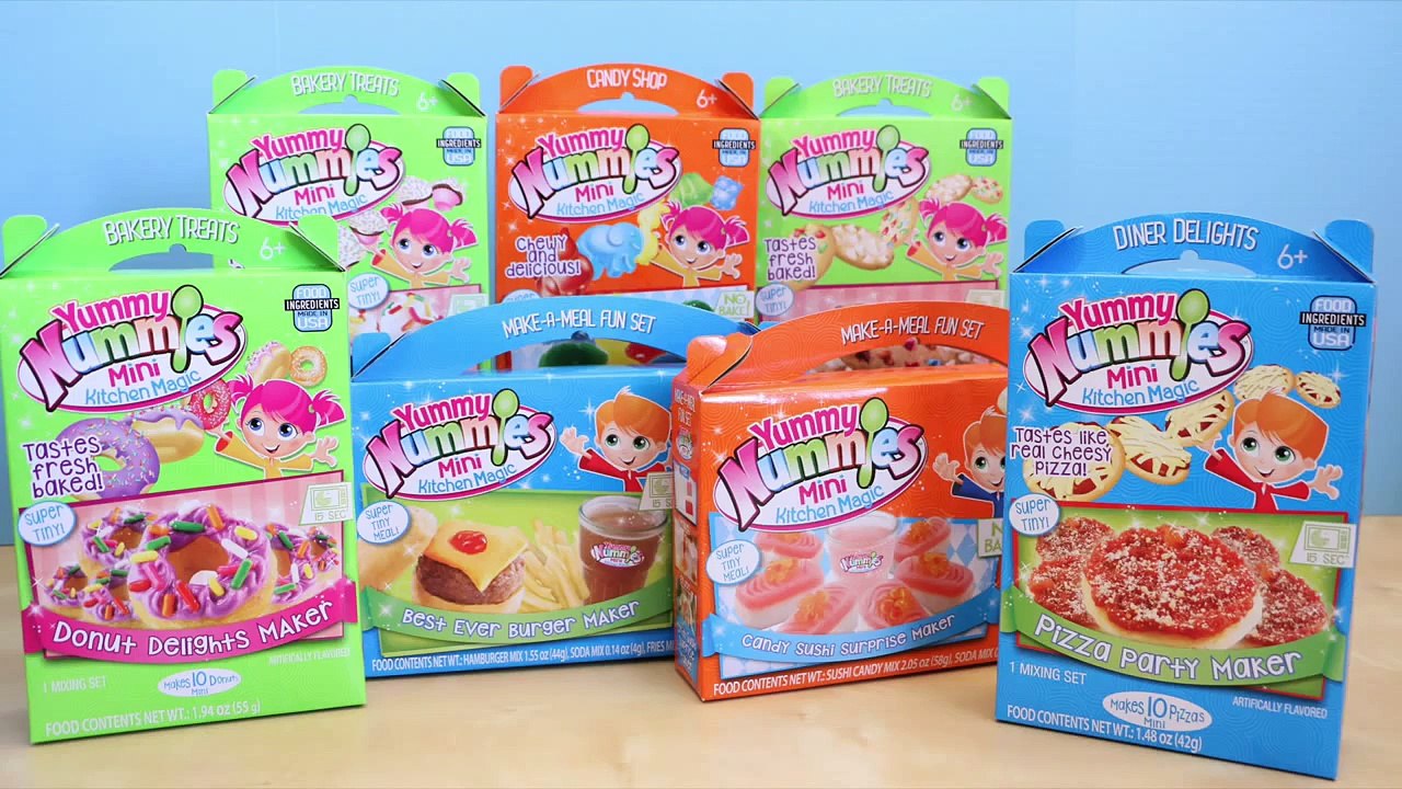 Yummy Nummies Mini Kitchen Magic Kids DIY Food Toys R Us Haul