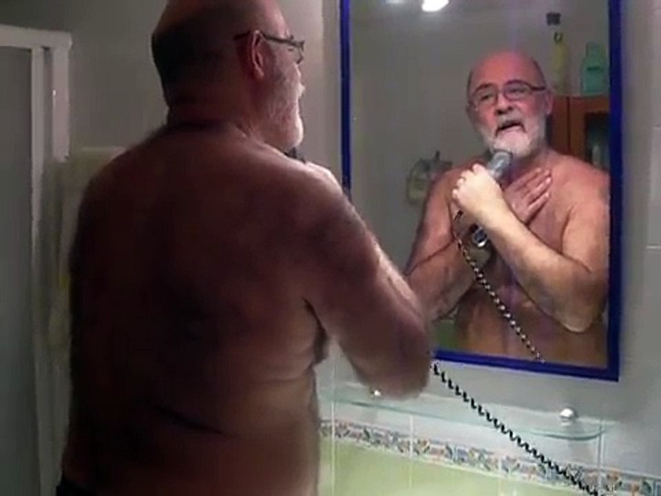 Grizzly Daddy Bear Making His Thick Beard.