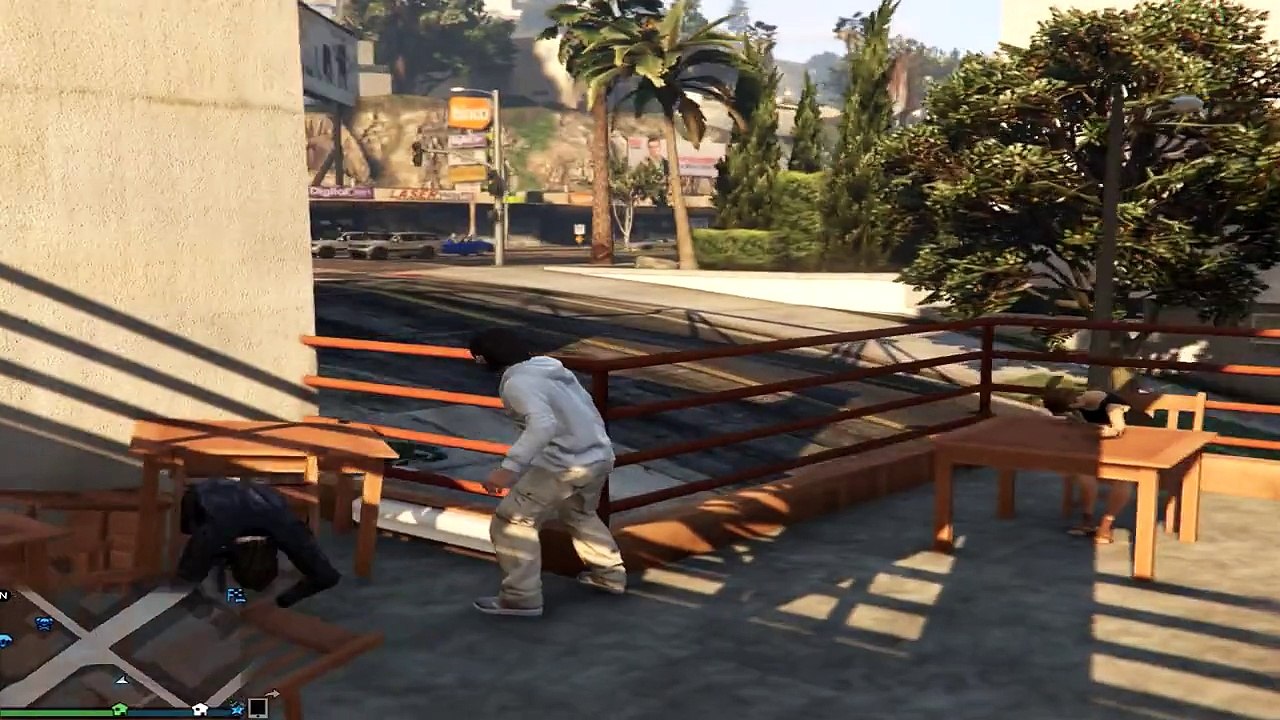 GTA 5 chair glitch!