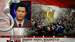California Professor Beaten by Pro-Mubarak Forces Minutes After Interview on Democracy Now! 1 of 2