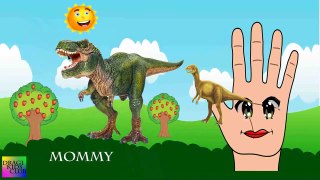 3D Dinosaur Sea Animation Finger Family | Nursery Rhymes | KidsW | (Dinosaurs)