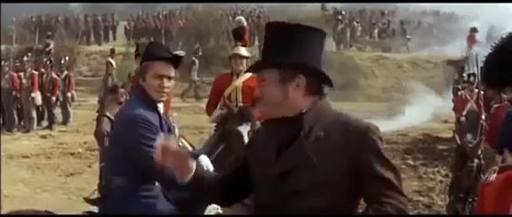 Waterloo. The 92nd Gordon Highlanders ordered to advance