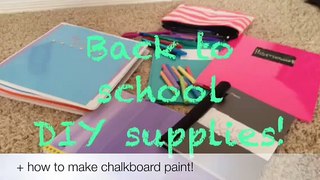 SCHOOL SUPPLIES DIYs | Back To School (2)