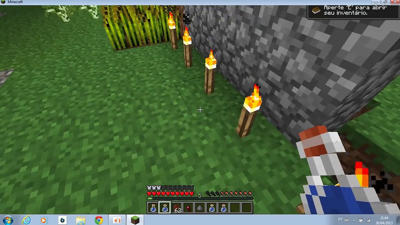 como fazer poção arremessável poção de dano ou veneno no minecraf