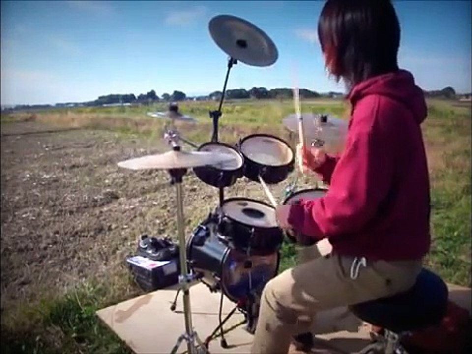 Dragonforce-Valley of the Damned drum cover