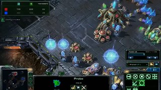 StarCraft 2 Beta - Protoss Dark Templar Rush/Drop