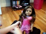 How to do a Cute Hairstyle on an American Girl Doll With Layered Hair