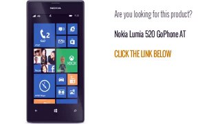 Nokia Lumia 520 GoPhone AT