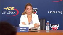 2013 US Open: Camila Giorgi Press Conference