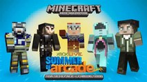 Minecraft (Xbox 360) - FREE SUMMER OF ARCADE SKINS - Availible Now! (Skin Pack 2 - SOA DLC) -TheGam