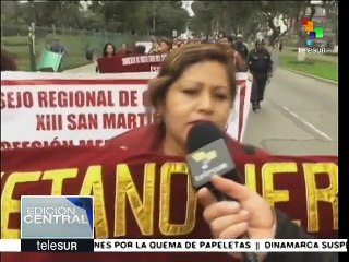 Perú: rechazan recorte en el presupuesto del 2016 para la salud