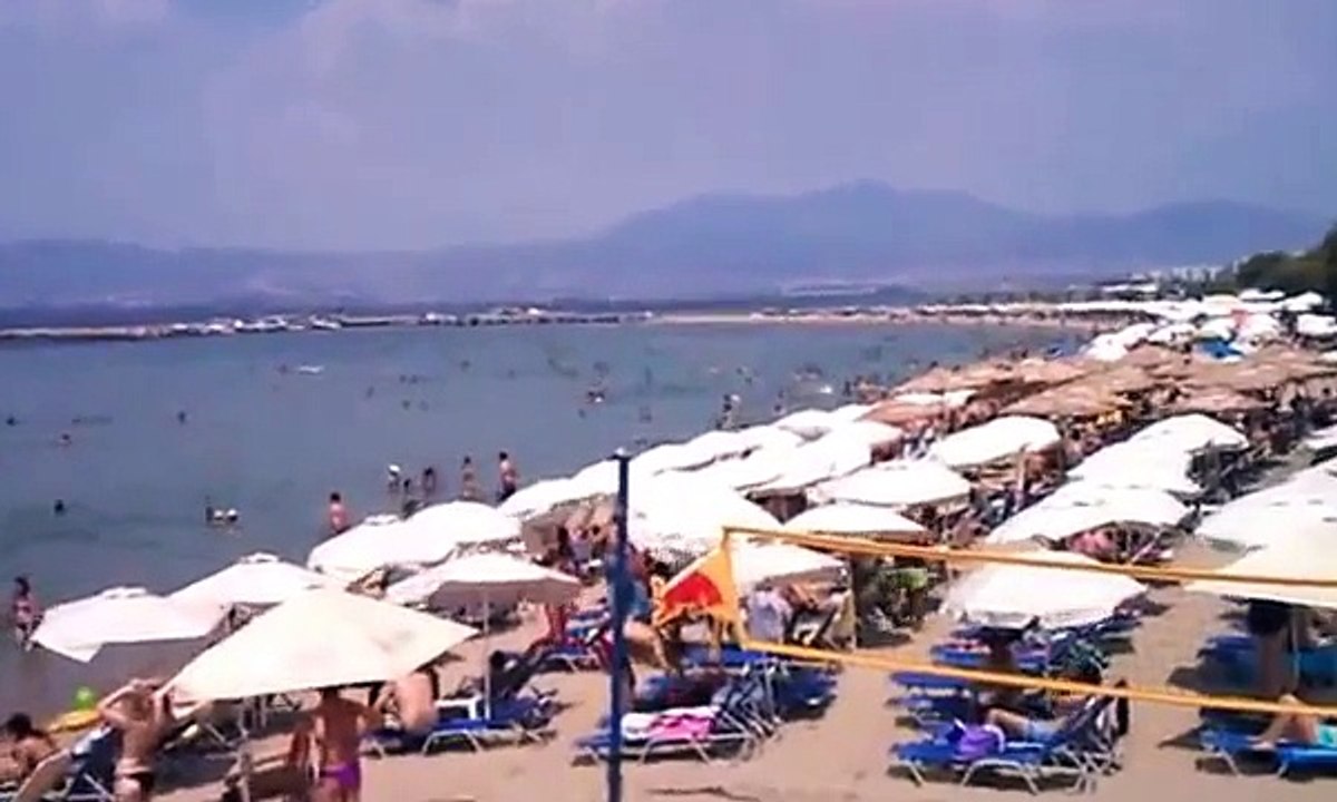 Tsounami web tv.Παραλία Θερμαικού.