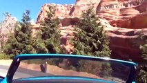 Radiator Springs Racers - POV - New Disneyland Cars Ride - California Adventure - Cars Land