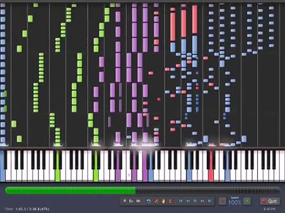Night of Nights (Synthesia) ナイト・オブ・ナイツ