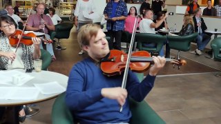 Flashmob Flash mob with the Lundaland Philharmonic Orchestra