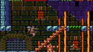Super Castlevania IV - Stage IV - Rotating Room, Spinning Room & The Mountain