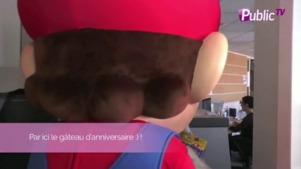 Exclu Vidéo : Super Mario Bros. : le personnage culte a fêté ses 30 ans chez Public !