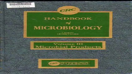 Microbial products CRC handbook of microbiology