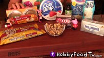 Mini ChocoNut Cream pies! Chocolate, Cream, Walnuts   Peppa Pig, Disney Minnie Mouse by HobbyFoodTV