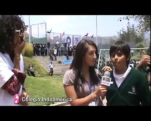 Colegio Indoamerica Campaña a Presidente del Gobierno Estudiantil Notas Dejando Huellas mpg