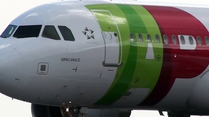 Descargar video: Aeroporto Madeira Funchal Descolagem TAP Portugal Airbus A320 CS-TNV take-off at Madeira Airport