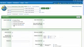How to create an account in the EBSCOhost databases