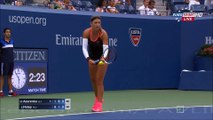 Victoria Azarenka vs Simona Halep Hot Shot US OPEN 2015