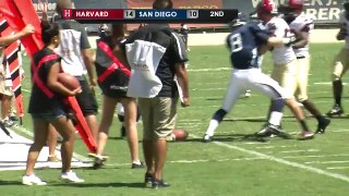 Highlights: Harvard Football Opens 2013 with Win at San Diego
